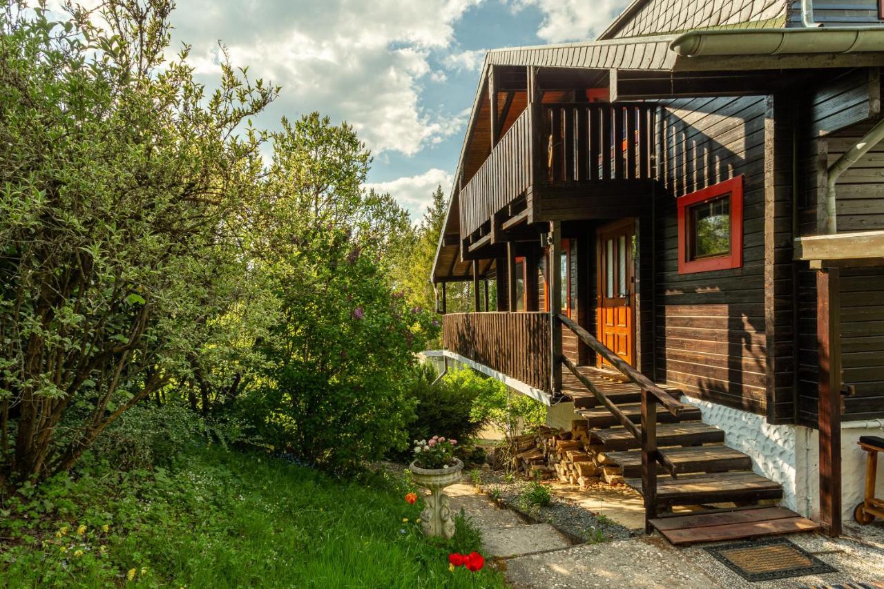 Blockhaus Eifelsteig W/ Kamin Garten & Feuerstelle Berndorf  Luaran gambar